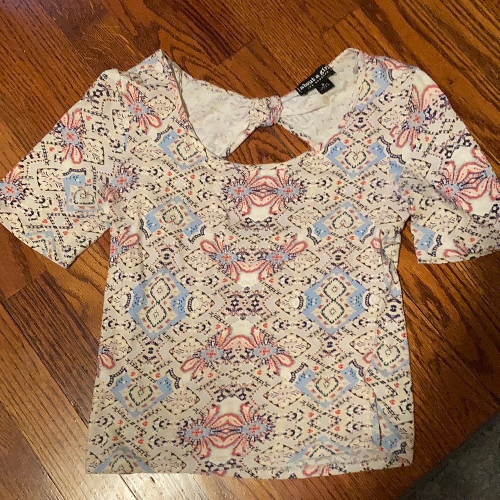 Pastel Crop Top